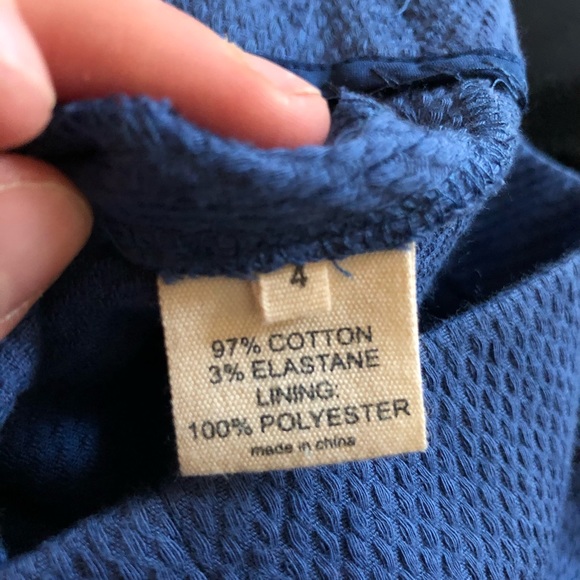 Blue L’Agence Tailored Dress Size 4 - Picture 6 of 7